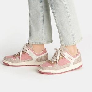 COACH - C201 Low Top Sneaker In Signature 👟🆕